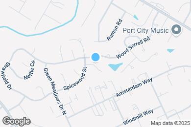 Map image of the property - 6707 Low Bush Ct
