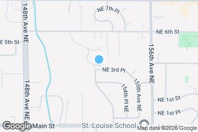 Map image of the property - 15220 NE 3rd Pl