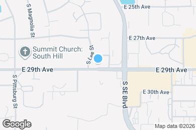 Map image of the property - 2319 E 29th Ave