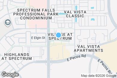 Map image of the property - 1670 E Elgin St