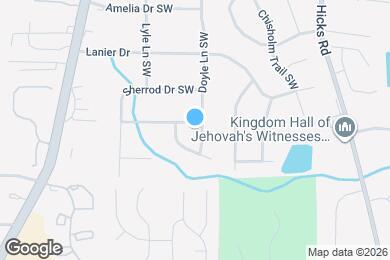 Map image of the property - 3370 Doyle Ln SW