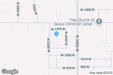 Map image of the property - 3147 W 1200 N