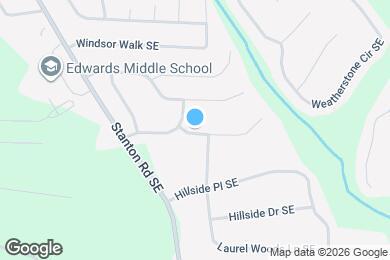 Map image of the property - 1510 Marshall Ln SE