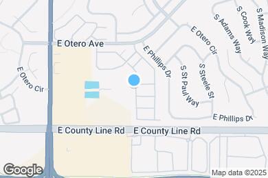 Map image of the property - 8185 S Fillmore Cir