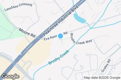 Map image of the property - 975 Brushy Creek Ct