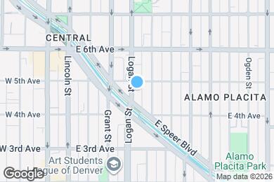 Map image of the property - 456 N Logan St