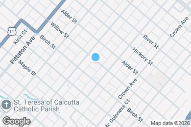 Map image of the property - 718 Willow St