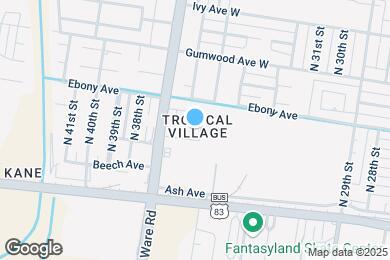 Map image of the property - 309 N 35th Ln