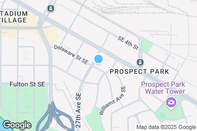 Map image of the property - 2707 Delaware St SE