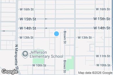Map image of the property - 1229 Warren St