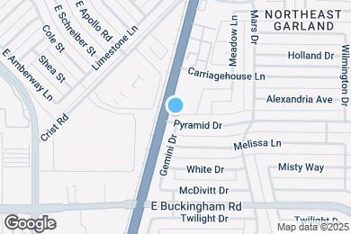 Map image of the property - 605 Pyramid Dr