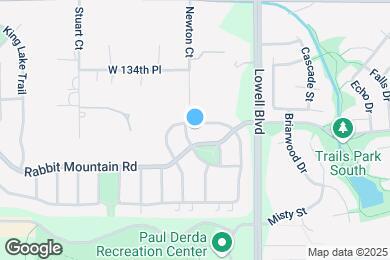 Map image of the property - 3754 Shadow Canyon Trail