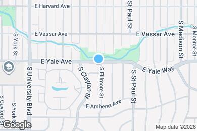 Map image of the property - 2701 S Fillmore St