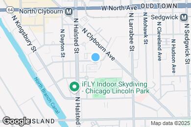 Map image of the property - 732 W Blackhawk St