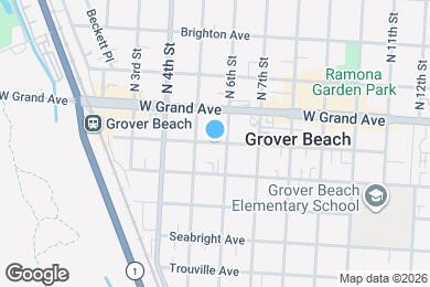 Map image of the property - 402 W Grand Ave