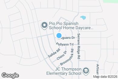 Map image of the property - 625 Saguaro Dr