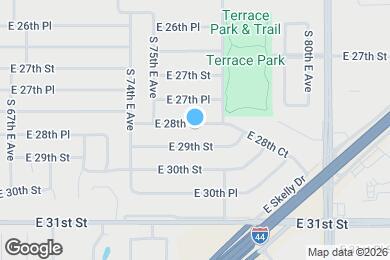 Map image of the property - 7542 E 28th St