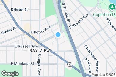 Map image of the property - 2642 S Clement Ave
