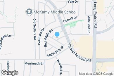 Map image of the property - 2205 Starleaf Pl