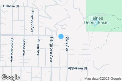 Map image of the property - 10455 Glory Ave