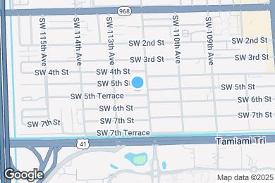 Map image of the property - 11229 SW 5th Terrace