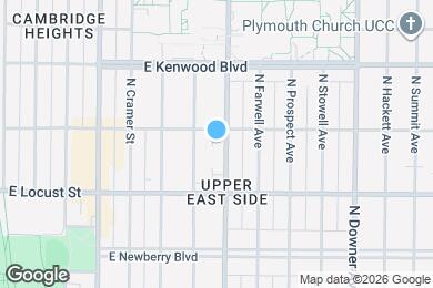 Map image of the property - 2965 N Maryland Ave