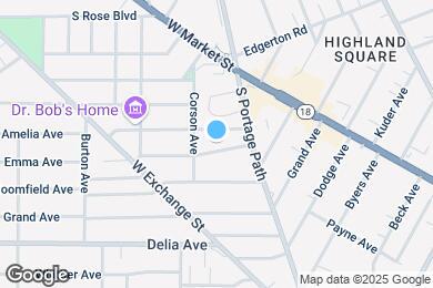 Map image of the property - 829 Elmore Ave