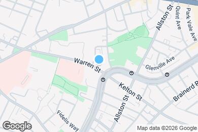 Map image of the property - 122 Warren St