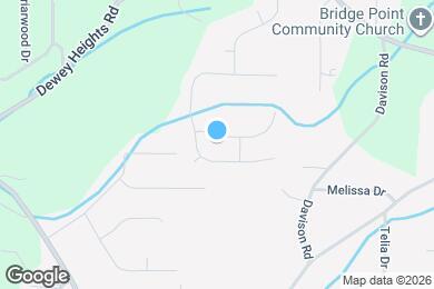 Map image of the property - 4642 Deer Foot Path