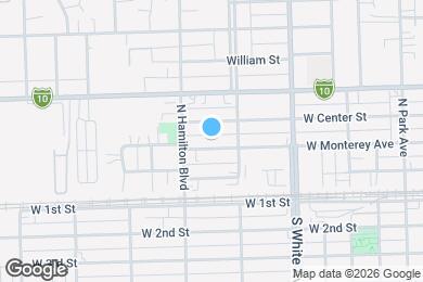 Map image of the property - 751 W Monterey Ave
