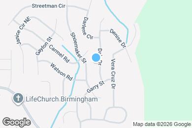 Map image of the property - 2524 Daly Dr