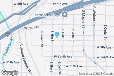 Map image of the property - 1817 W 8th Ave