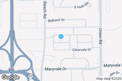 Map image of the property - 26 Pinevale Ct