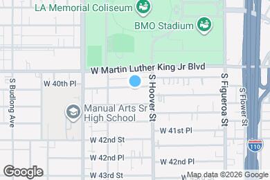 Map image of the property - 828 1/2 W 40th Pl