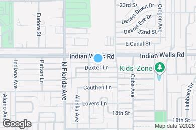 Map image of the property - 1007 Dexter Ln