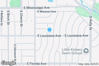 Map image of the property - 1280 S Eudora St