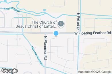 Map image of the property - 9502 W Bowie Ct