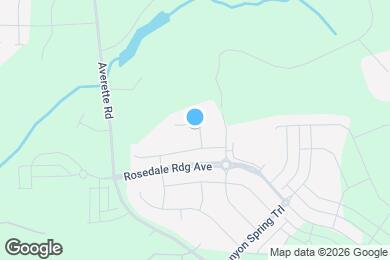 Map image of the property - 1526 Cloverfield Ct
