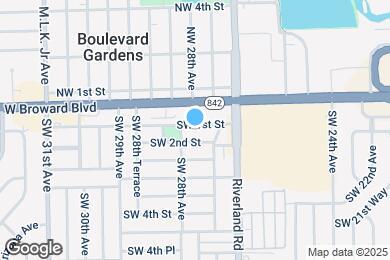 Map image of the property - 2770 SW 1st St