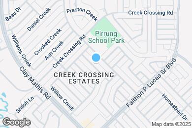 Map image of the property - 1716 Trinity Hill