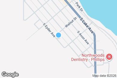 Map image of the property - 305-315 S Eyder Ave