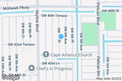 Map image of the property - 4141 SW 6th Pl