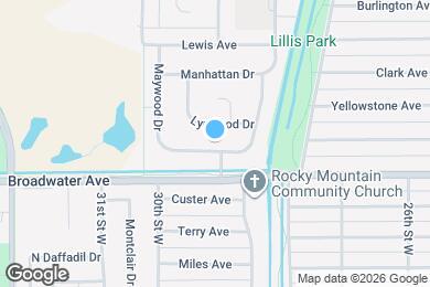Map image of the property - 2901 Vermillion Dr
