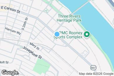 Map image of the property - 2910 E Carson St