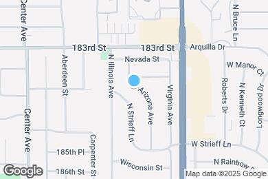 Map image of the property - 514 N Arizona Ave