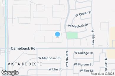 Map image of the property - 8725 W Windsor Blvd