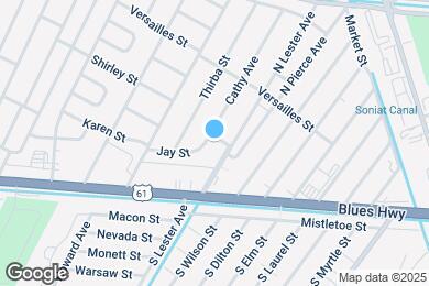 Map image of the property - 7712 Morris St