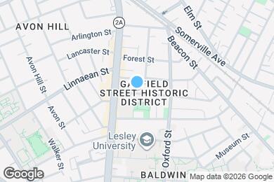 Map image of the property - 31 Garfield St