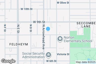 Map image of the property - 280 W 8th St