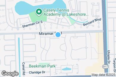 Map image of the property - 8380 SW 25th Ct